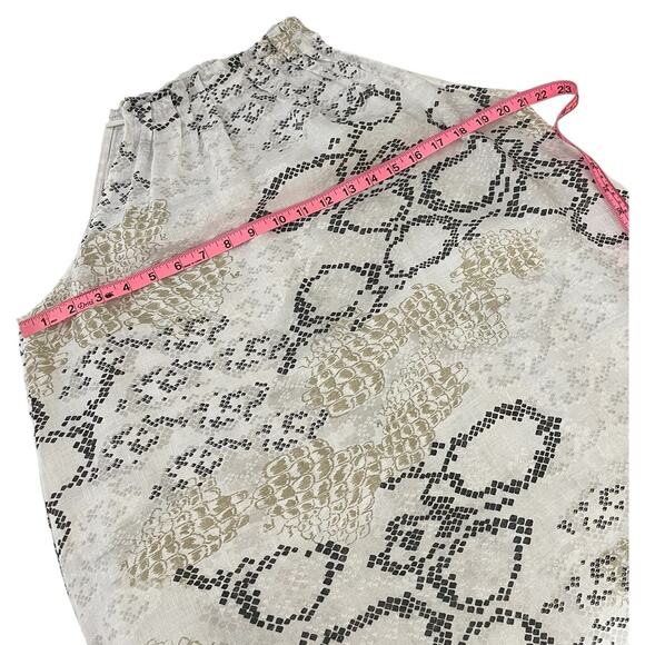 Made In Italy 100% Linen Maxi Dress Boho Vacation Beach Resort Neutral Size M/L - Picture 12 of 15